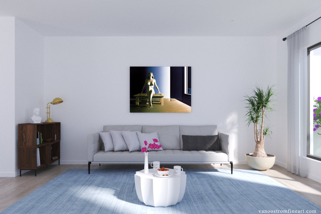 The painting of Just Music in your home