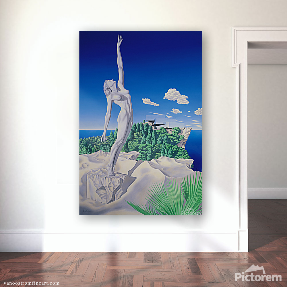 The painting of Reaching Higher in your home