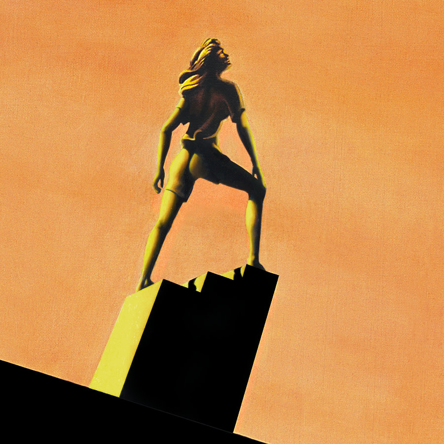 Statue Of Achievement by Theo van Oostrom