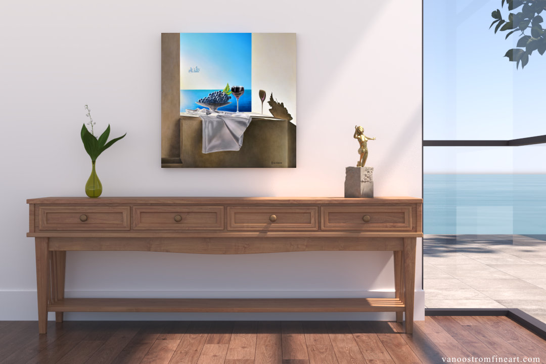The painting of Vineyard-Gifts in your home